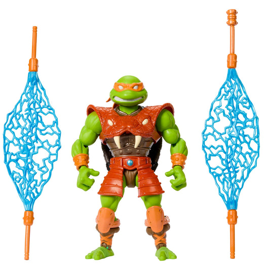 Masters of the Universe Turtles of Grayskull Figura de Acción Michelangelo de 5.5 pulgadas