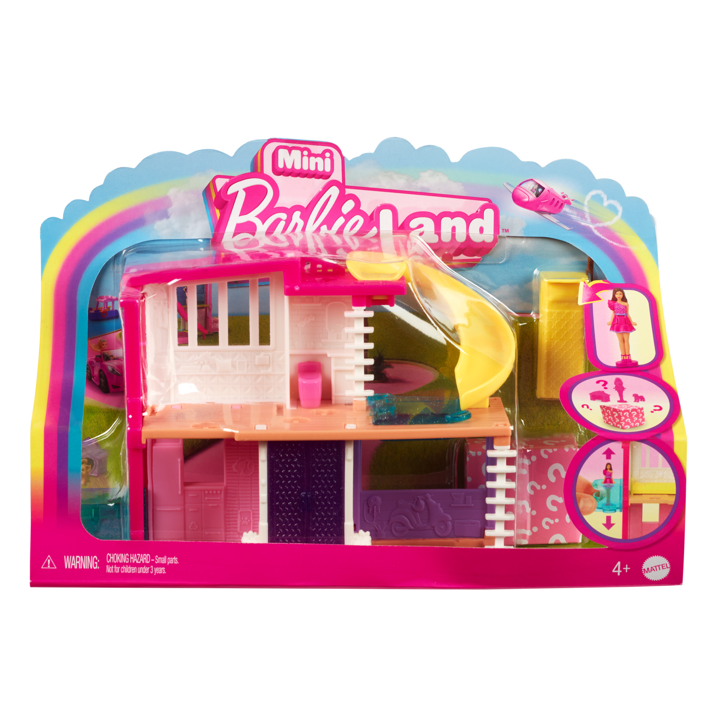 Barbie Mini BarbieLand Casa de Bonecas Dos Sonhos Roxo