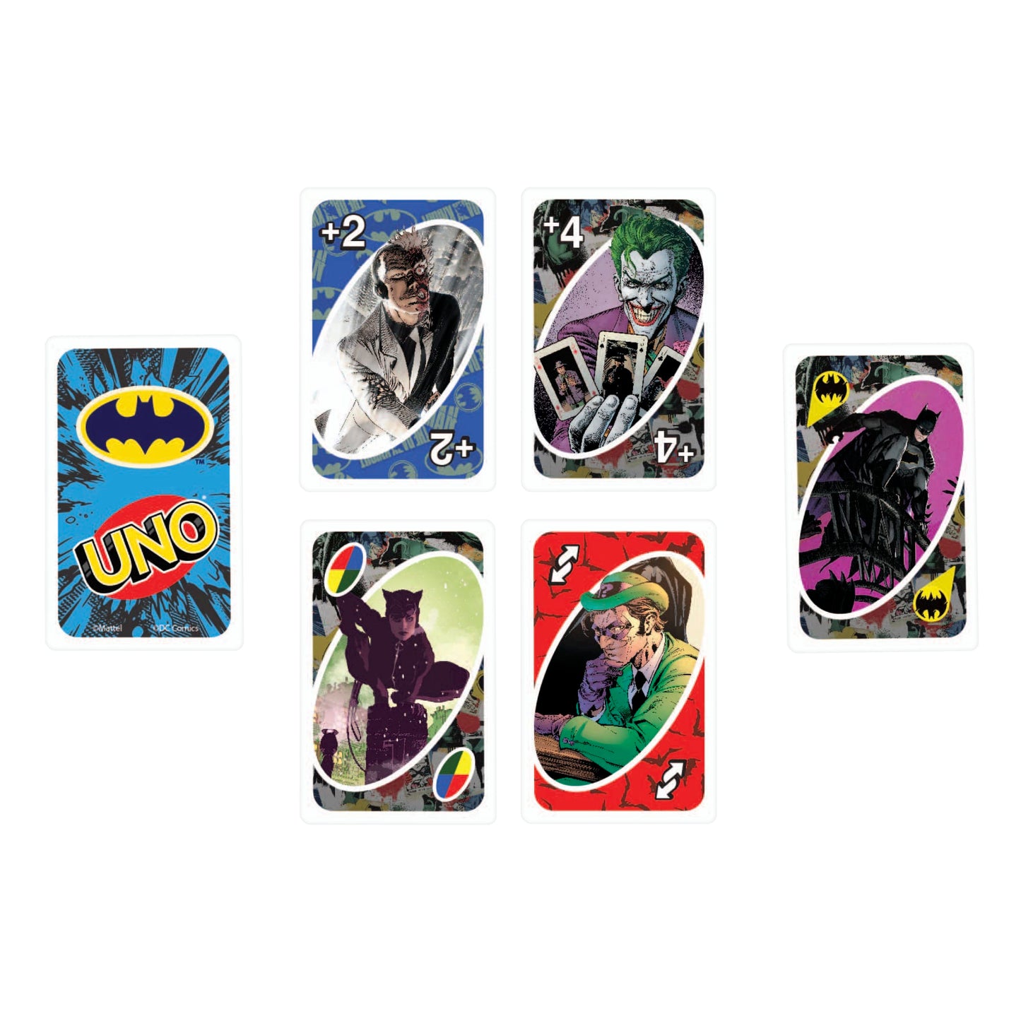 Uno Batman  Jeu de Cartes Pour Jeux Avec enfants et Famille