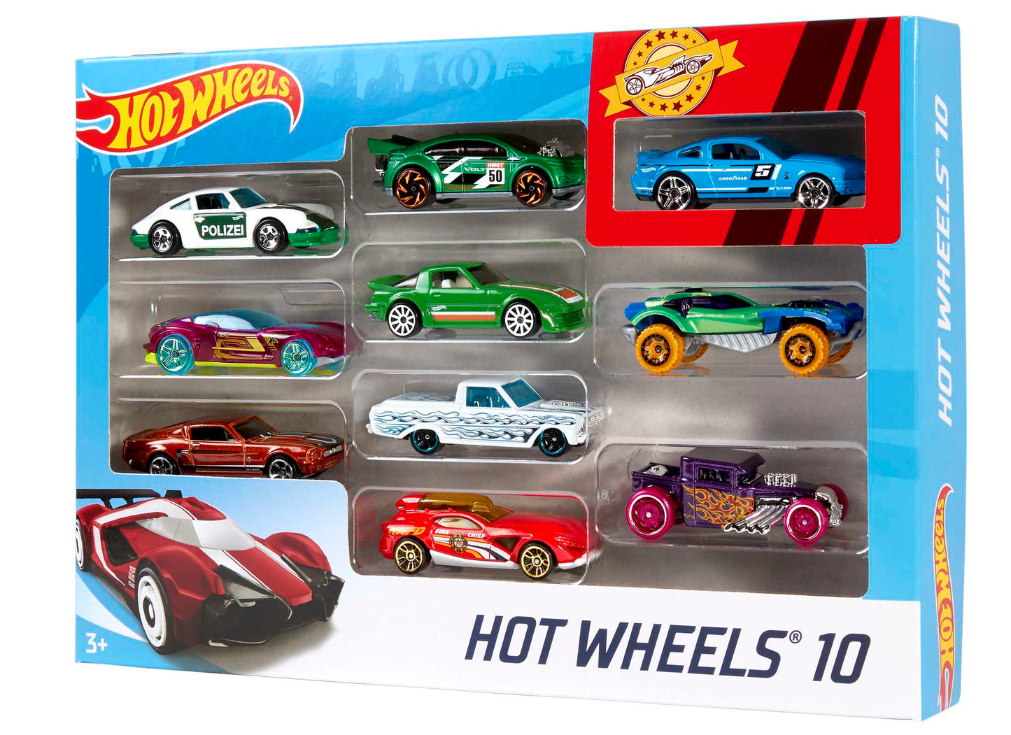 Hot Wheels 10-Car Pack
