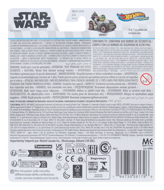 Hot Wheels RacerVerse Vehículo de Juguete Grogu