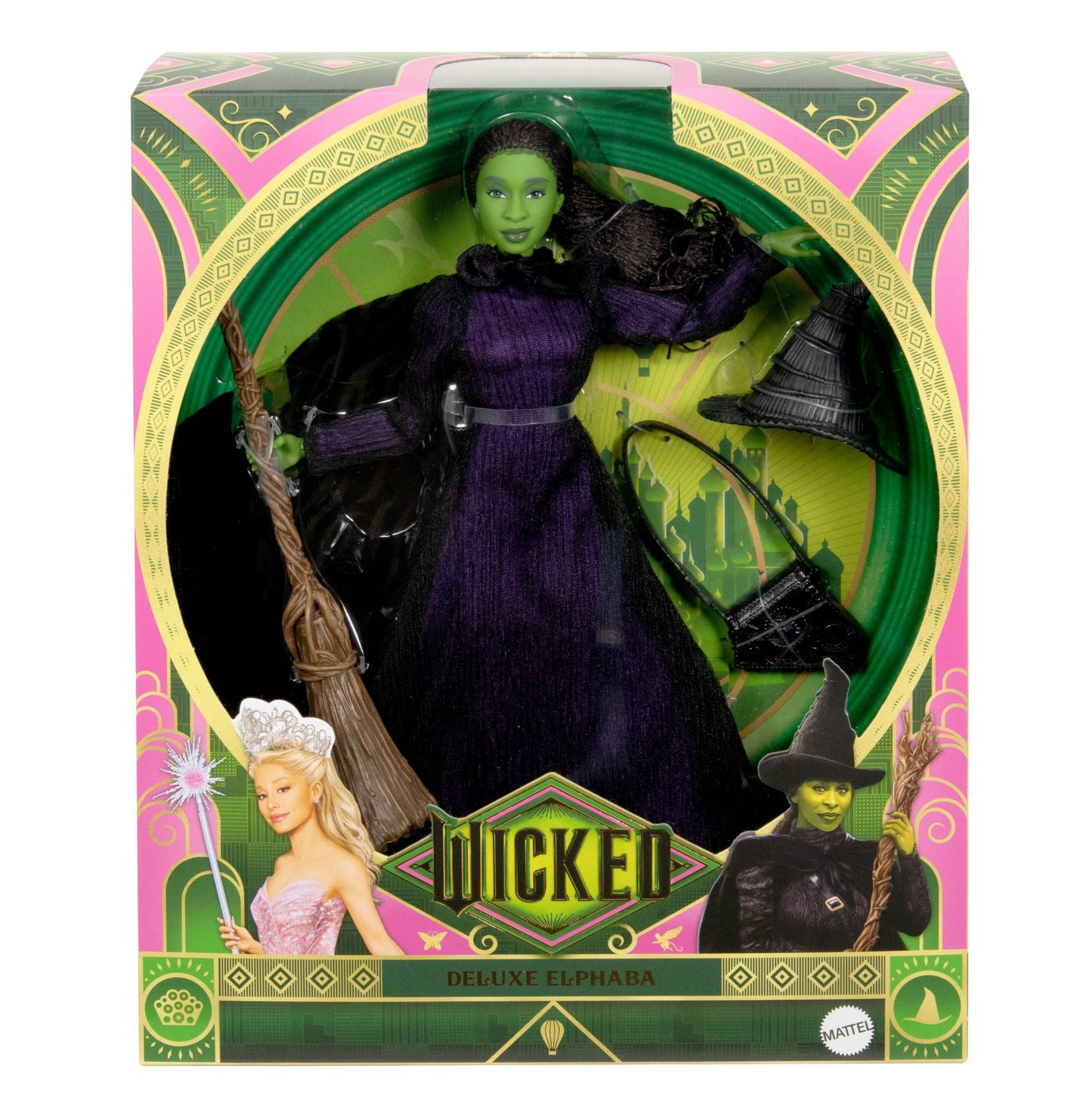 Universal Pictures Wicked  Poupée Mode de Luxe et Acc.  Elphaba - Bientôt Disponible