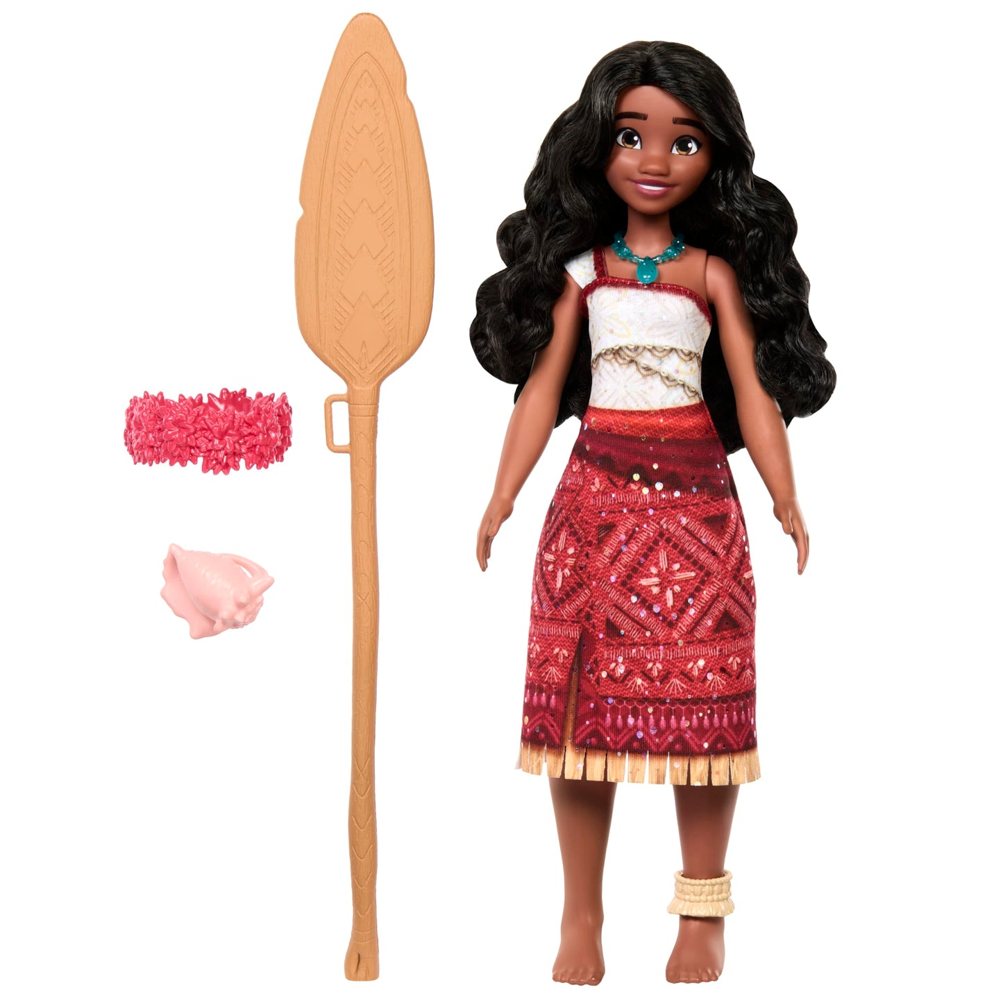 Disney Moana 2 Poupée et Acc. Moana Aventures Musicales, Anglais