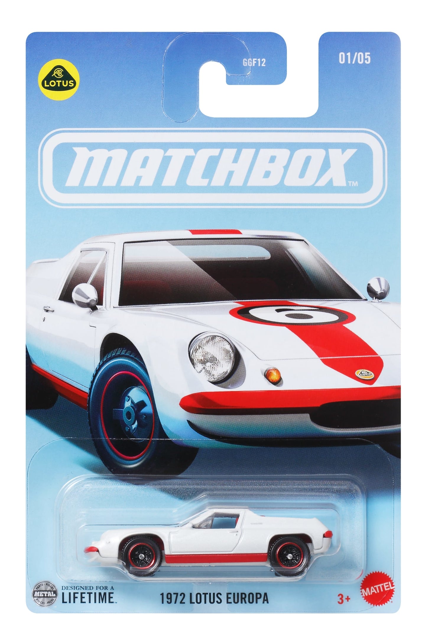 Matchbox Diecast Vehículo de Juguete Lotus Europa