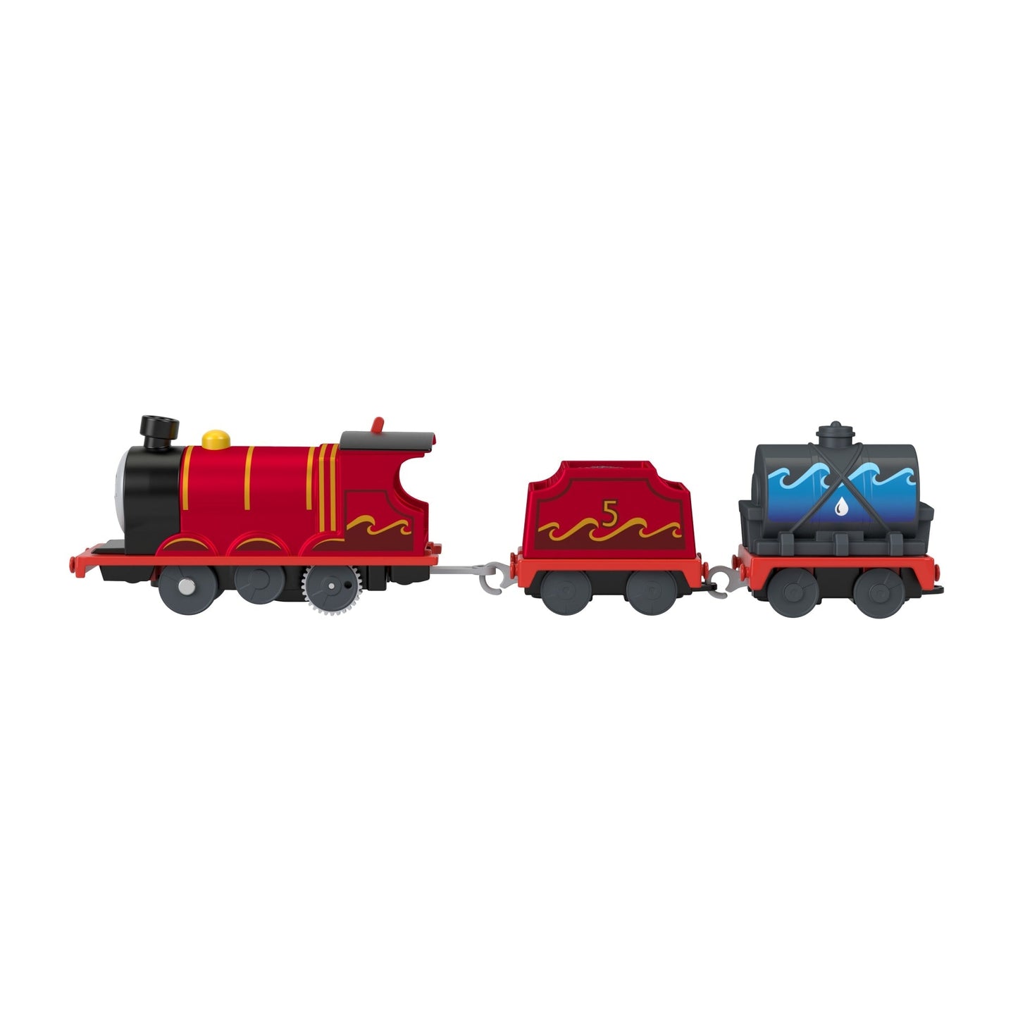 Thomas et ses Amis Locomotive et Wagons James Cuve Qui Éclabousse