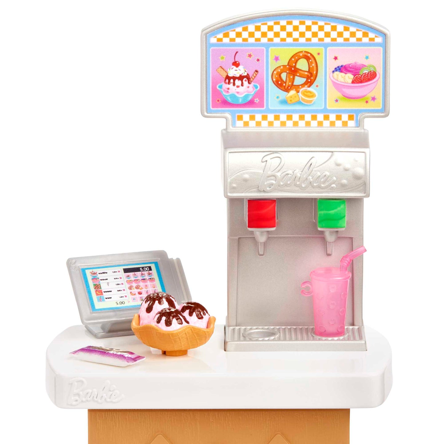 Barbie®-Skipper Premiers Jobs Coffret Snack-Bar, Avec Accessoires