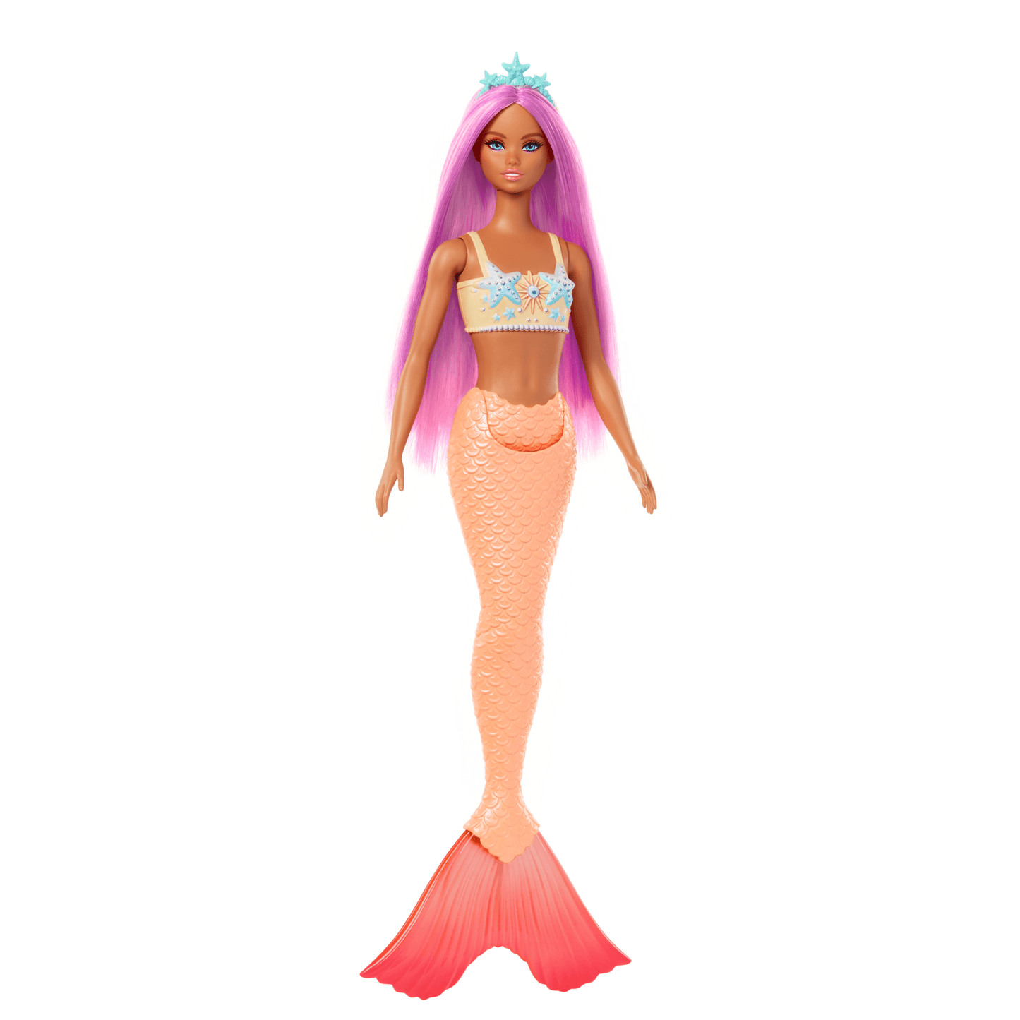 Barbie-Poupées Sirènes Avec Cheveux et Nageoire Colorés et Serre-Tête