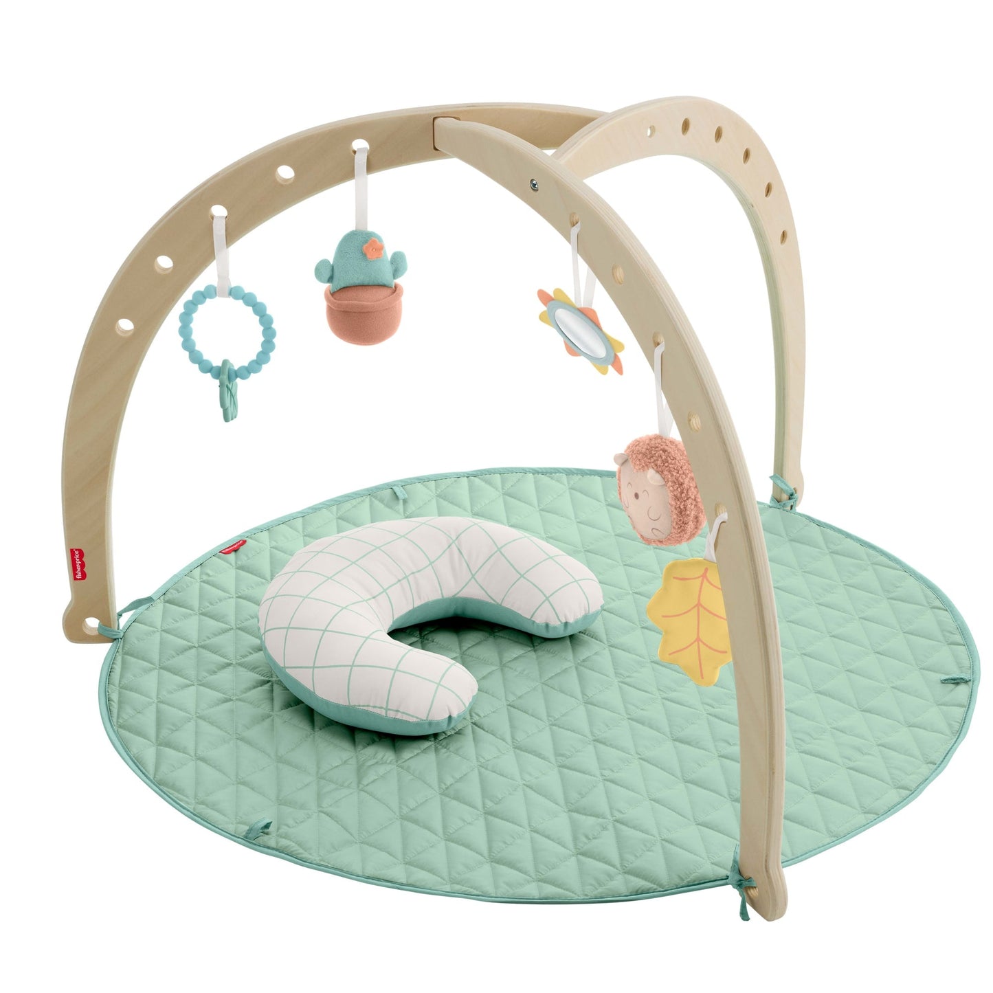 Fisher-Price  Tapis D’Activités de Luxe en Bois, Jouets de Développ.