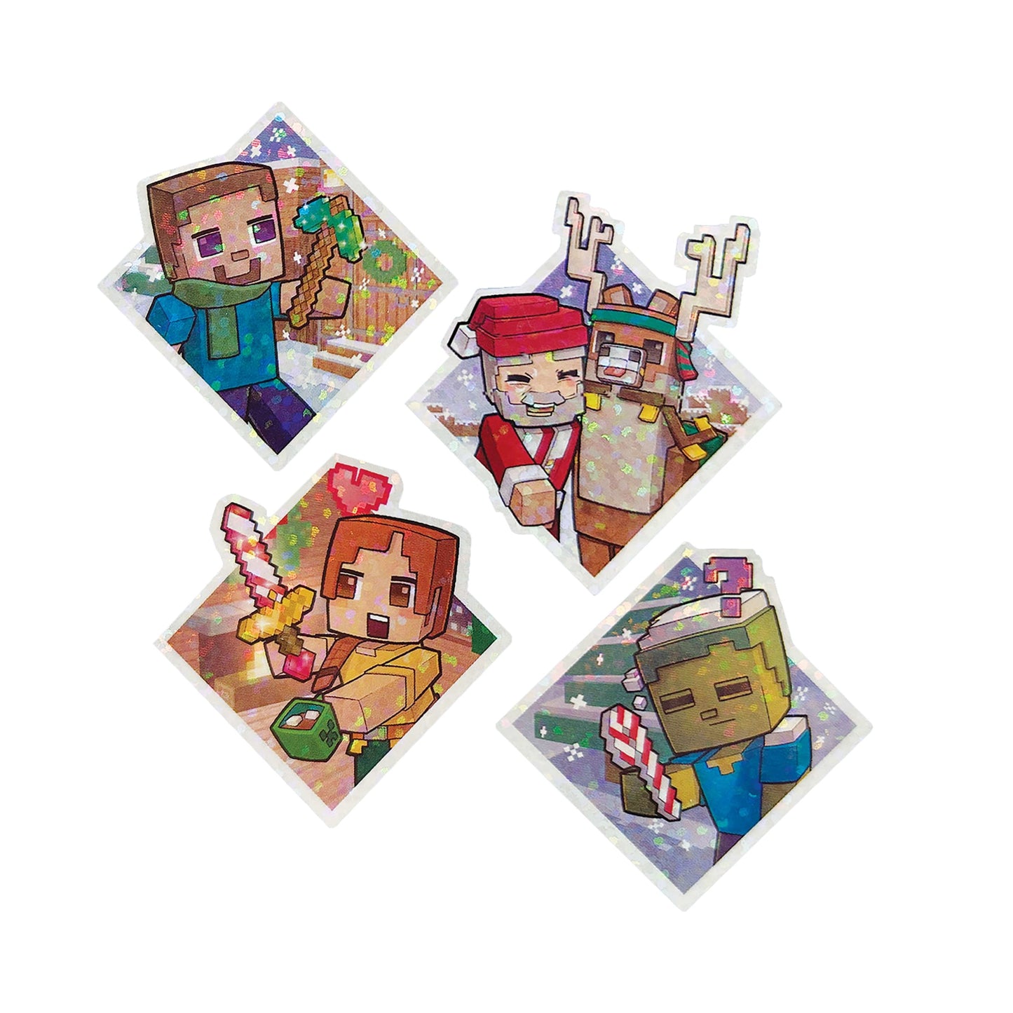 Minecraft-Calendrier de L’Avent-Figurines de 8,25Cm-17Accessoires