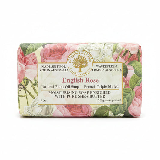 Wavertree & London Soap English Rose 200g