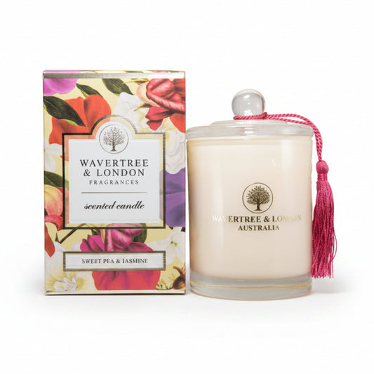 Wavertree & London Candle Sweet Pea & Jasmine 60 hours 330g