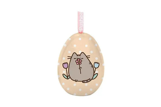 Pusheen: Tin Egg Ornament - May Flowers 8cm