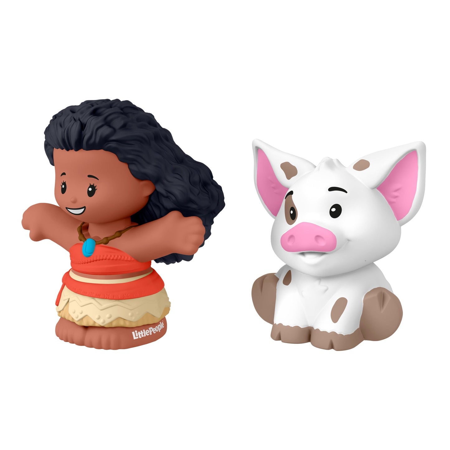 Fisher-Price Little People Princesses Disney Moana et Pua, 2 Fig.