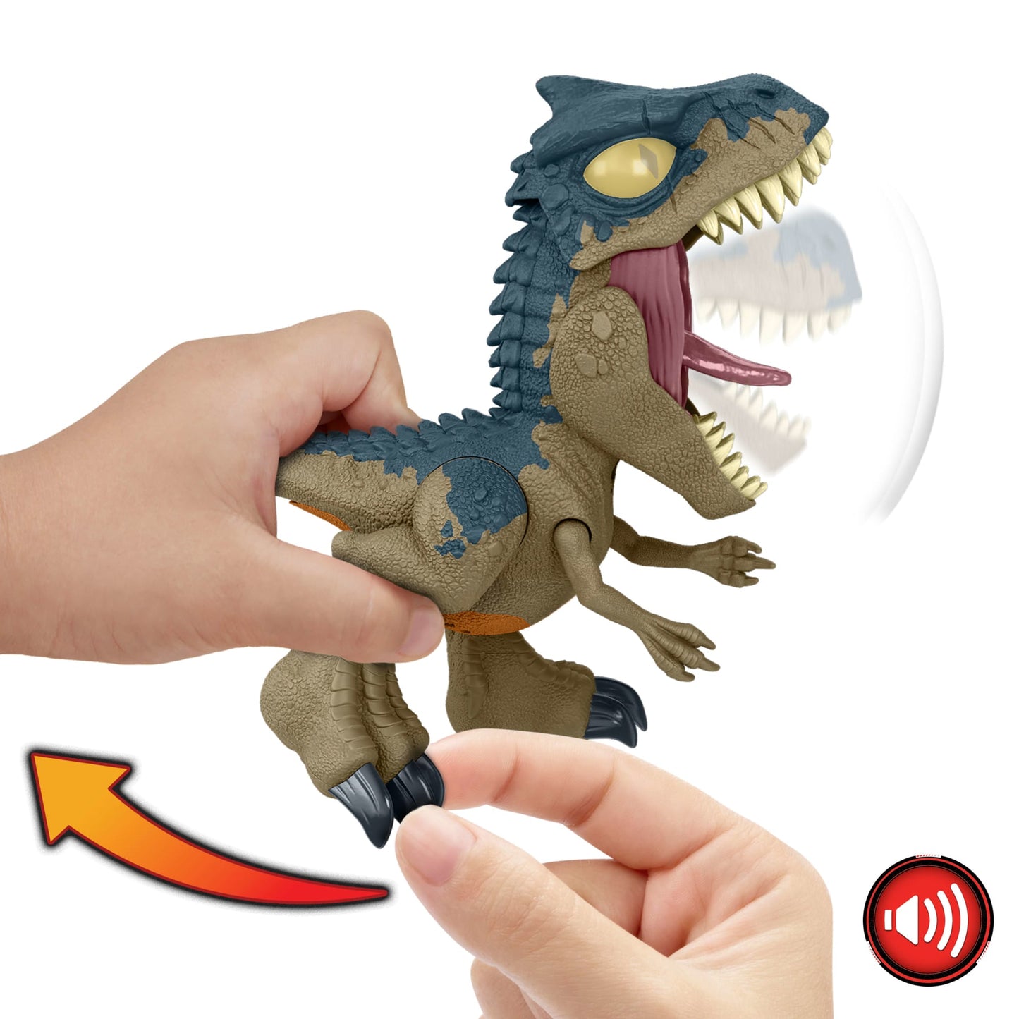 Jurassic World: Chomp Chomp  Méga Rugissement  Allosaure, Sons