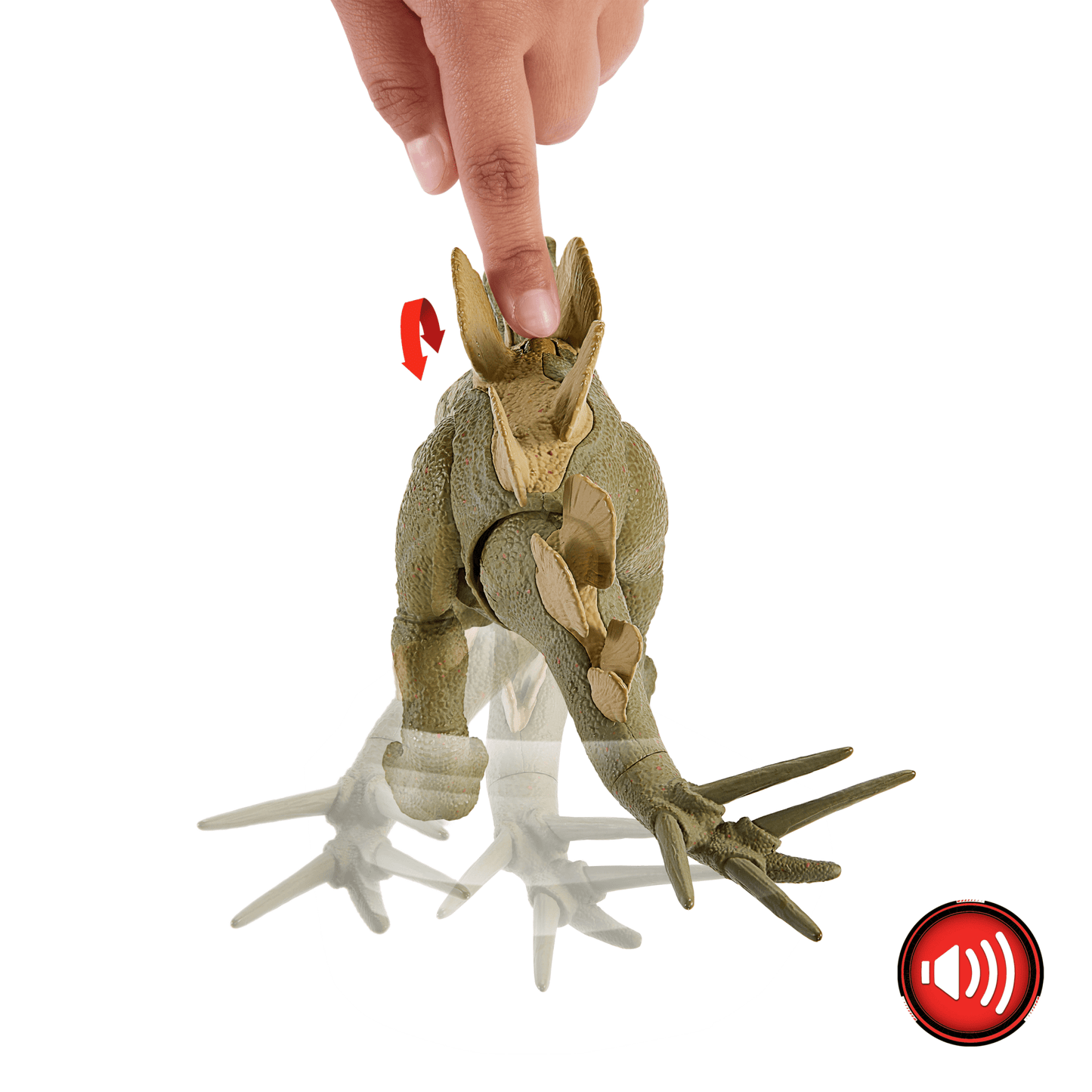 Jurassic World-Hesperosaurus Rugissement Féroce-Figurine Articulée