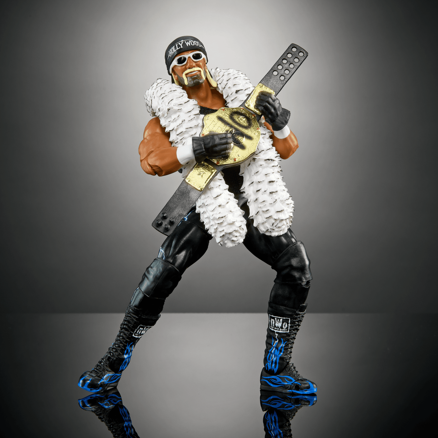 WWE Ultimate Edition “Hollywood” Hulk Hogan Action Figure & Accessories Set, 6-Inch Collectible
