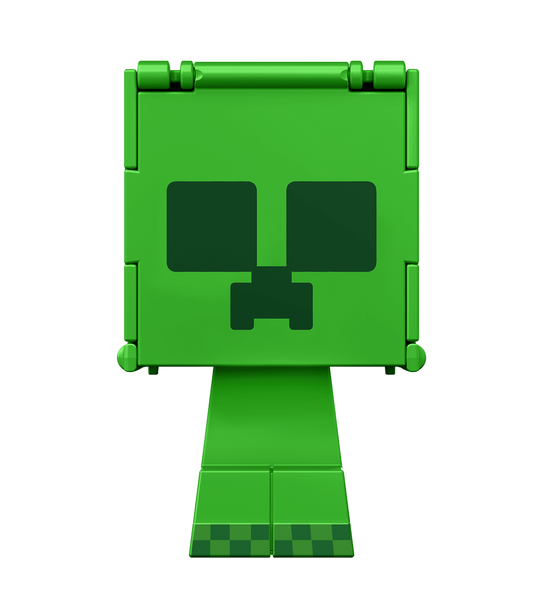 Minecraft Vanilla Figura de Acción Flippin' de 3.75 Creeper + Creeper Cargado
