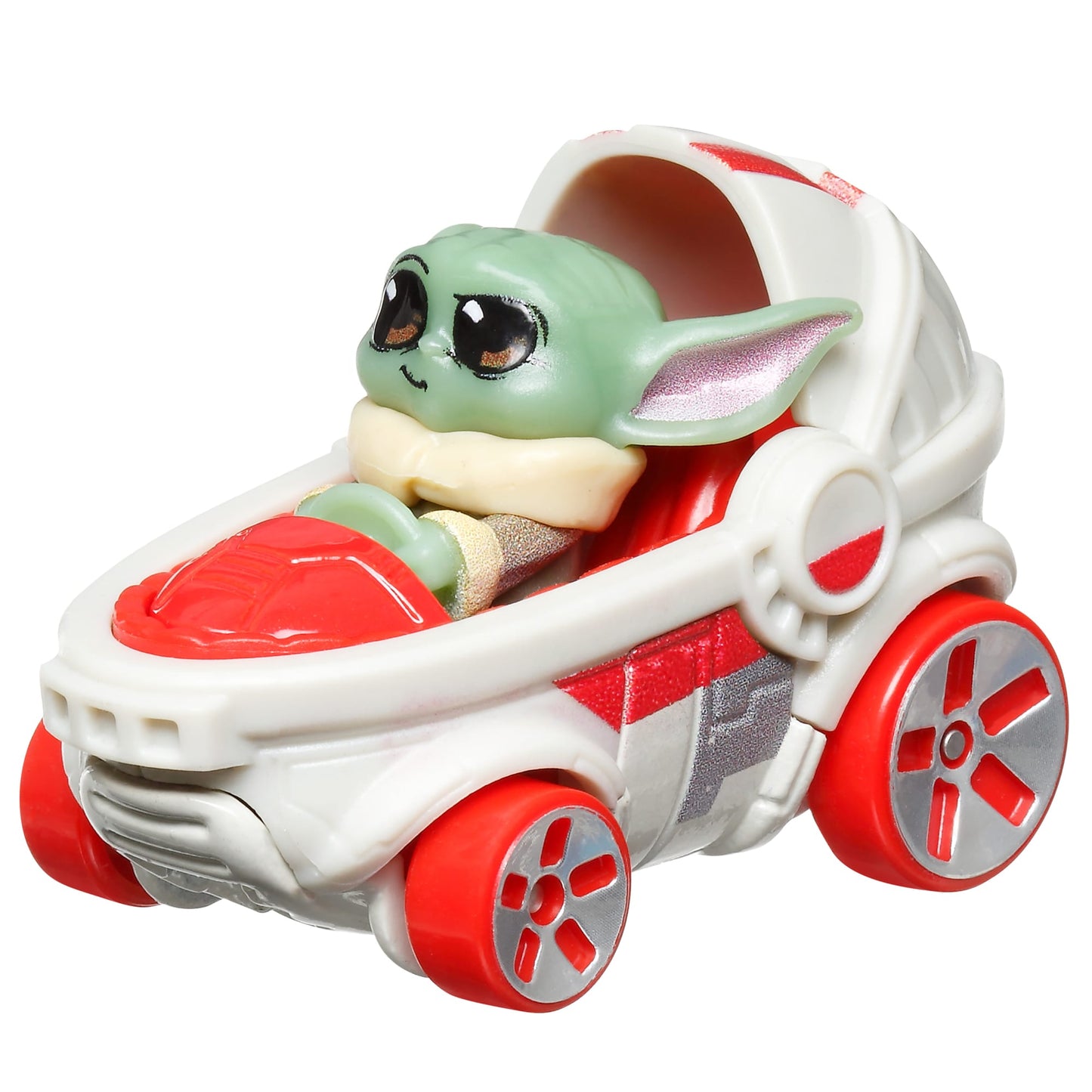 Hot Wheels RacerVerse Vehículo de Juguete Grogu en Pod