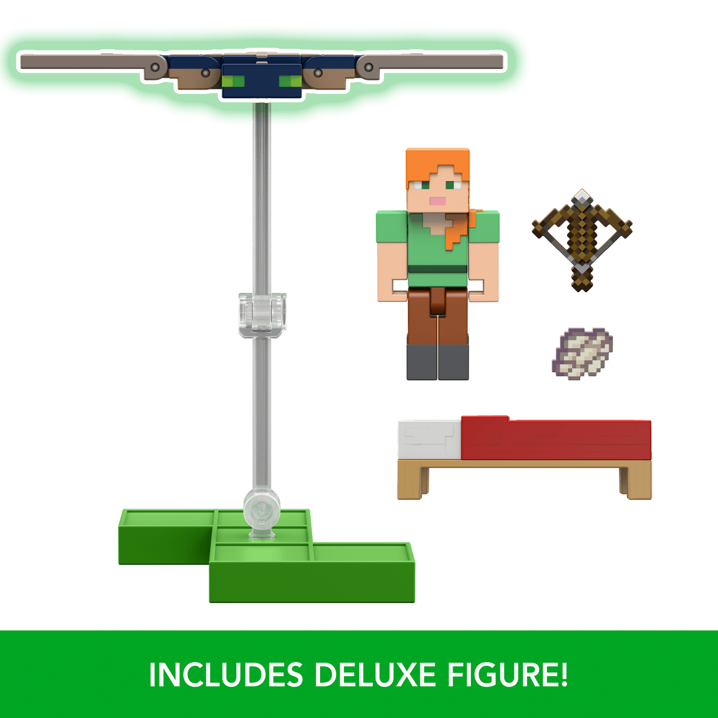Minecraft Toys, 2-Pack Of Action Figures, Gifts For Kids