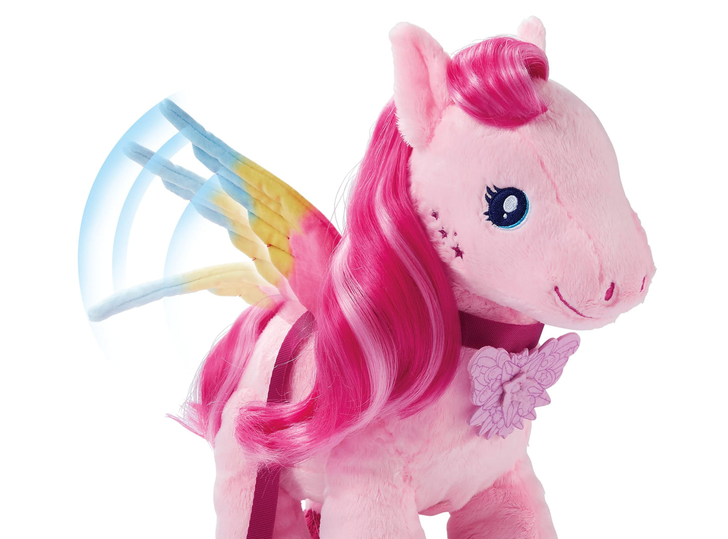 Barbie® A Touch Of Magic Peluche Pégase Marche et Bat des Ailes