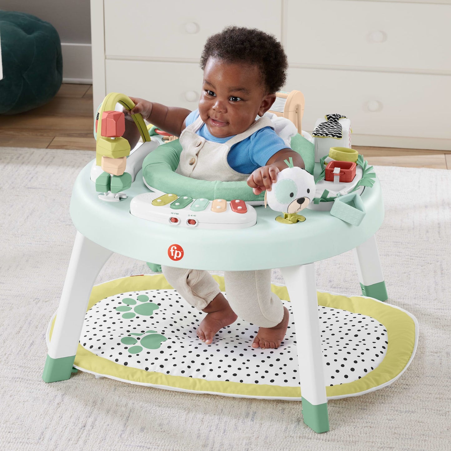 Fisher-Price–Centre D’Activités Mon Chiot Adoré 3 en 1, Lumières, Sons