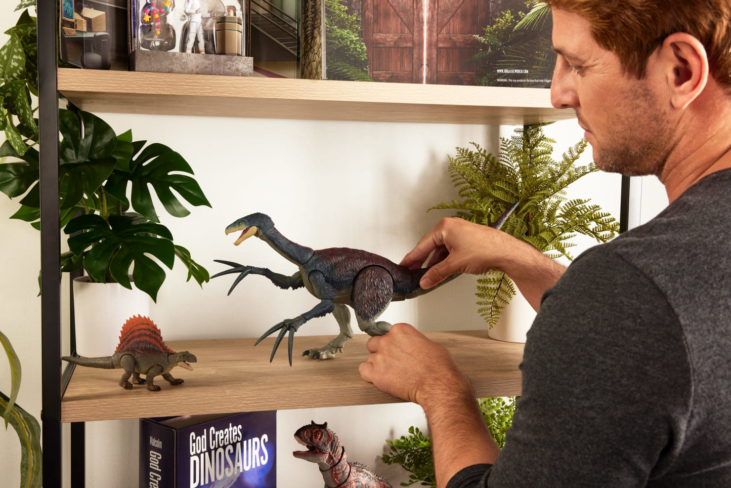 Jurassic World-Therizinosaurus Collection Hammond-Figurine Dinosaure