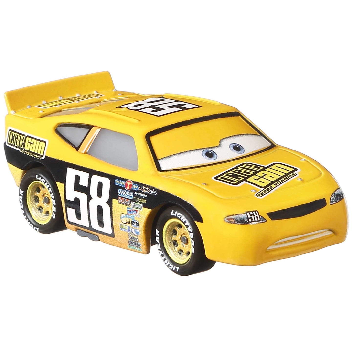 Carros da Disney e Pixar Diecast Veículo de Brinquedo Octane Gain 58