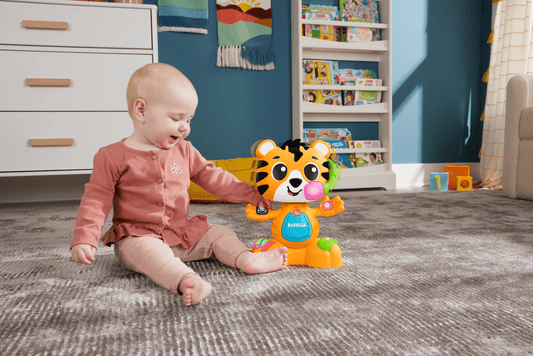 Fisher-Price Brinquedo para Bebês Esquadrão Musical Tigre Cante Comigo
