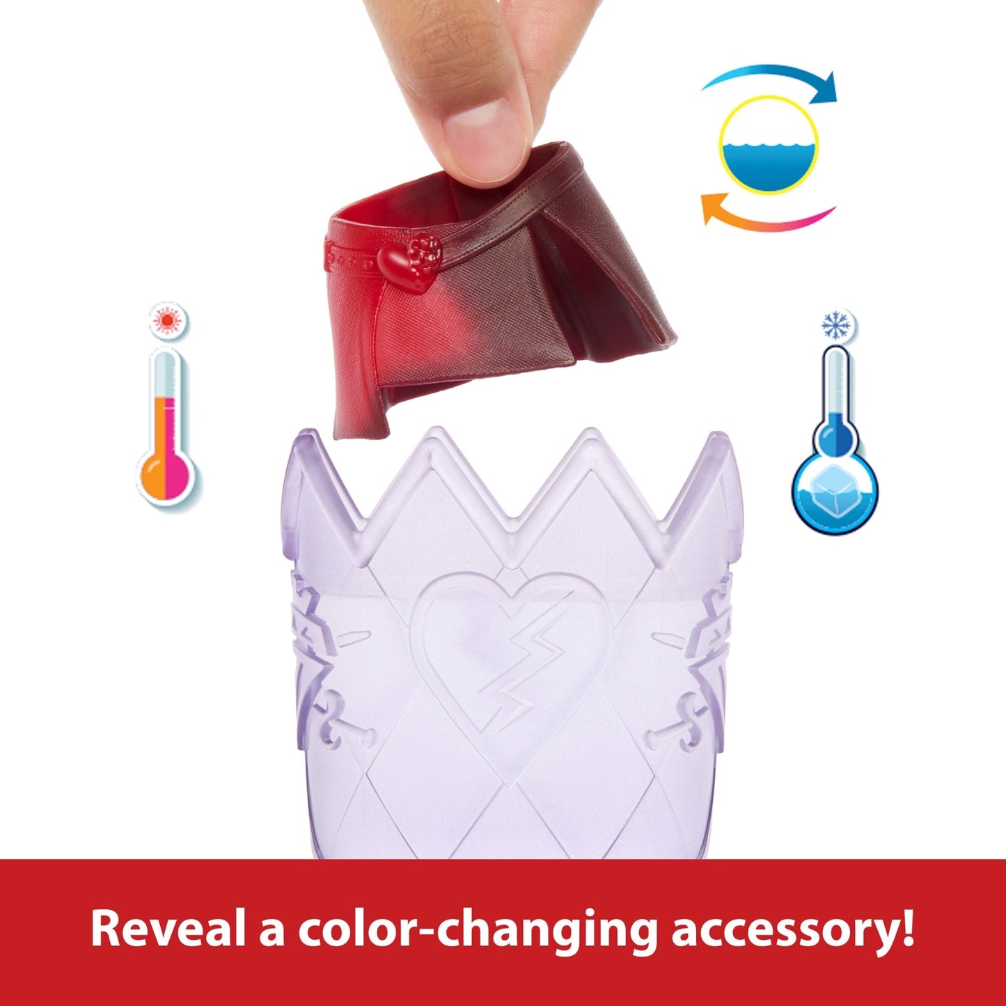 Disney Descendants: The Rise Of Red - The Sorcerer's Cookbook With Fizz, Slime & Red Doll Reveal Surprises