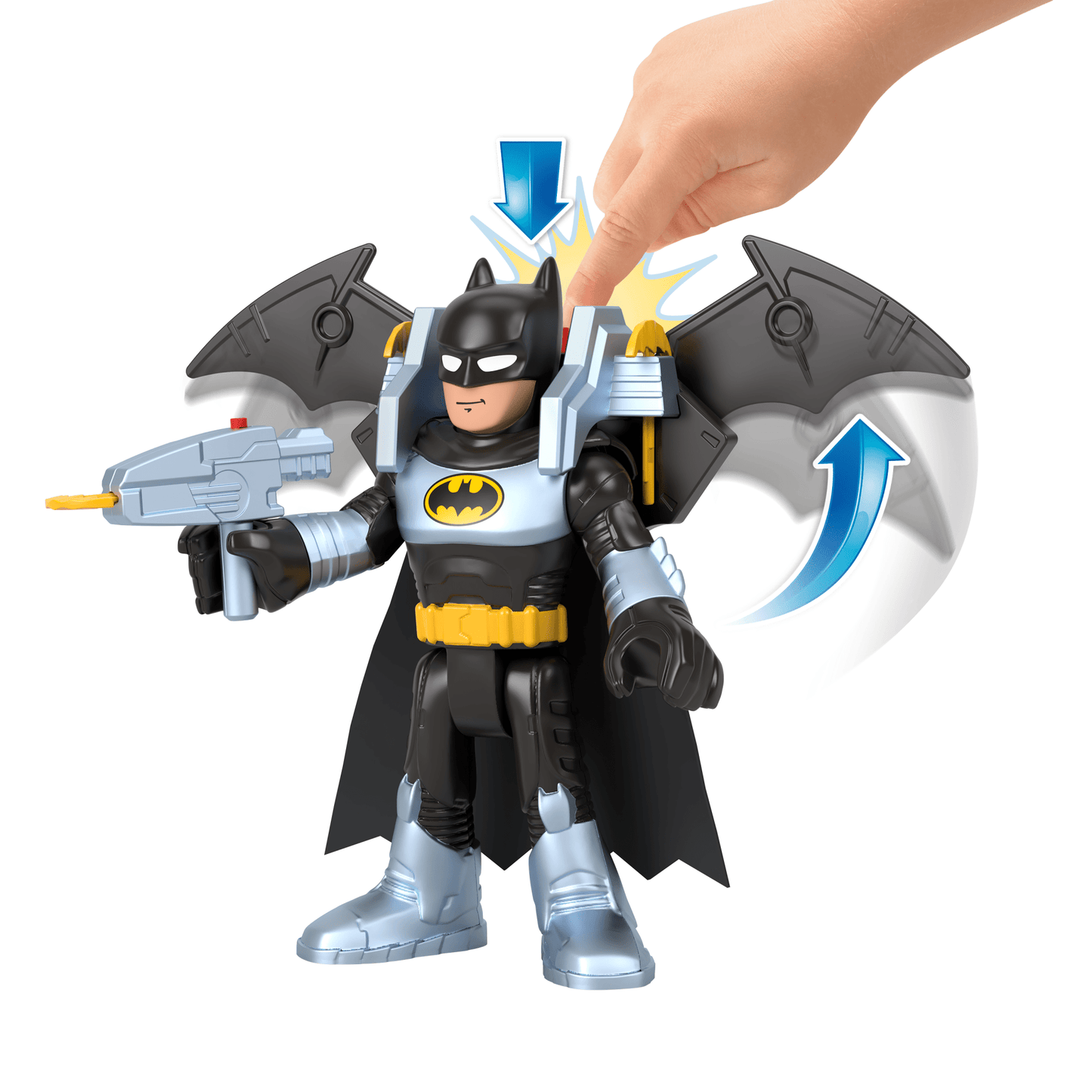 Imaginext-Batman Batglider Dc Super Friends-Figurine Xl