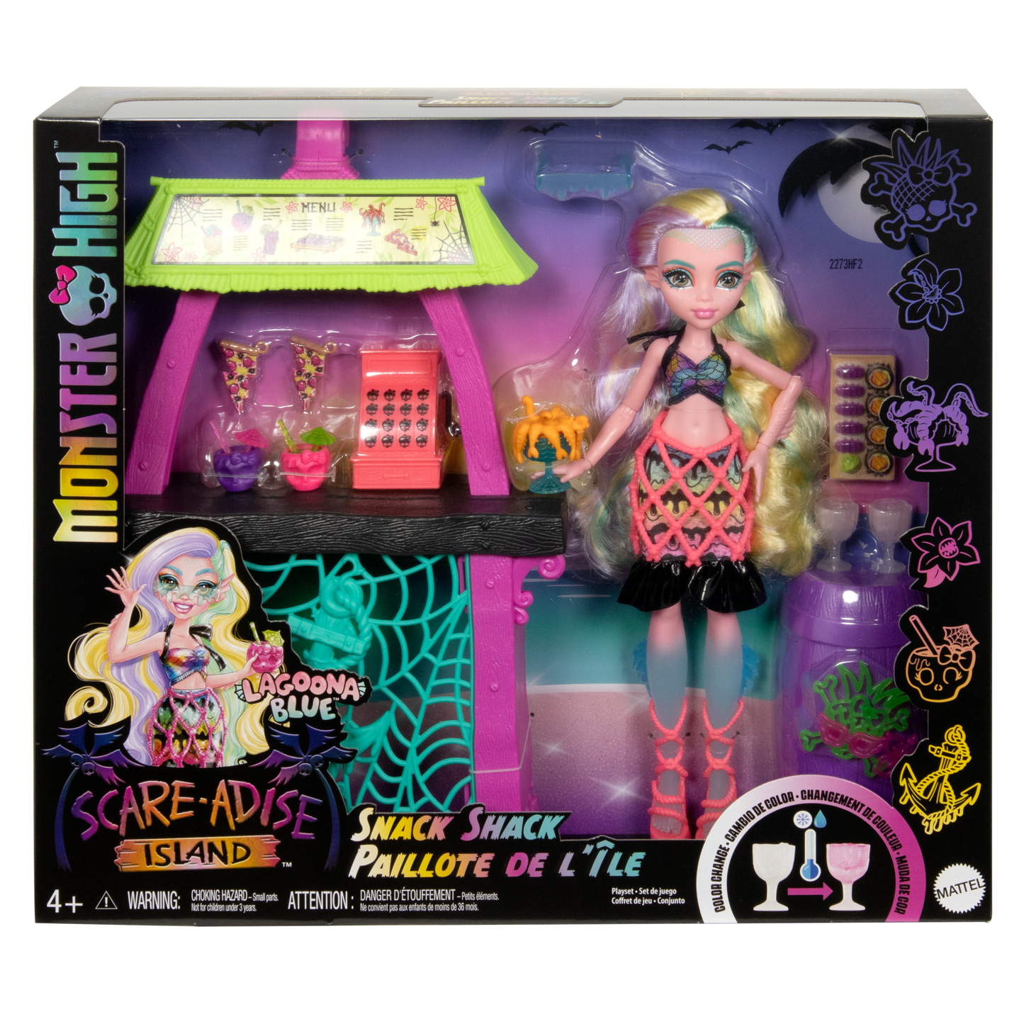 Monster High  Coffret  Casse-Croûte de L’Île du Paradis de La Peur