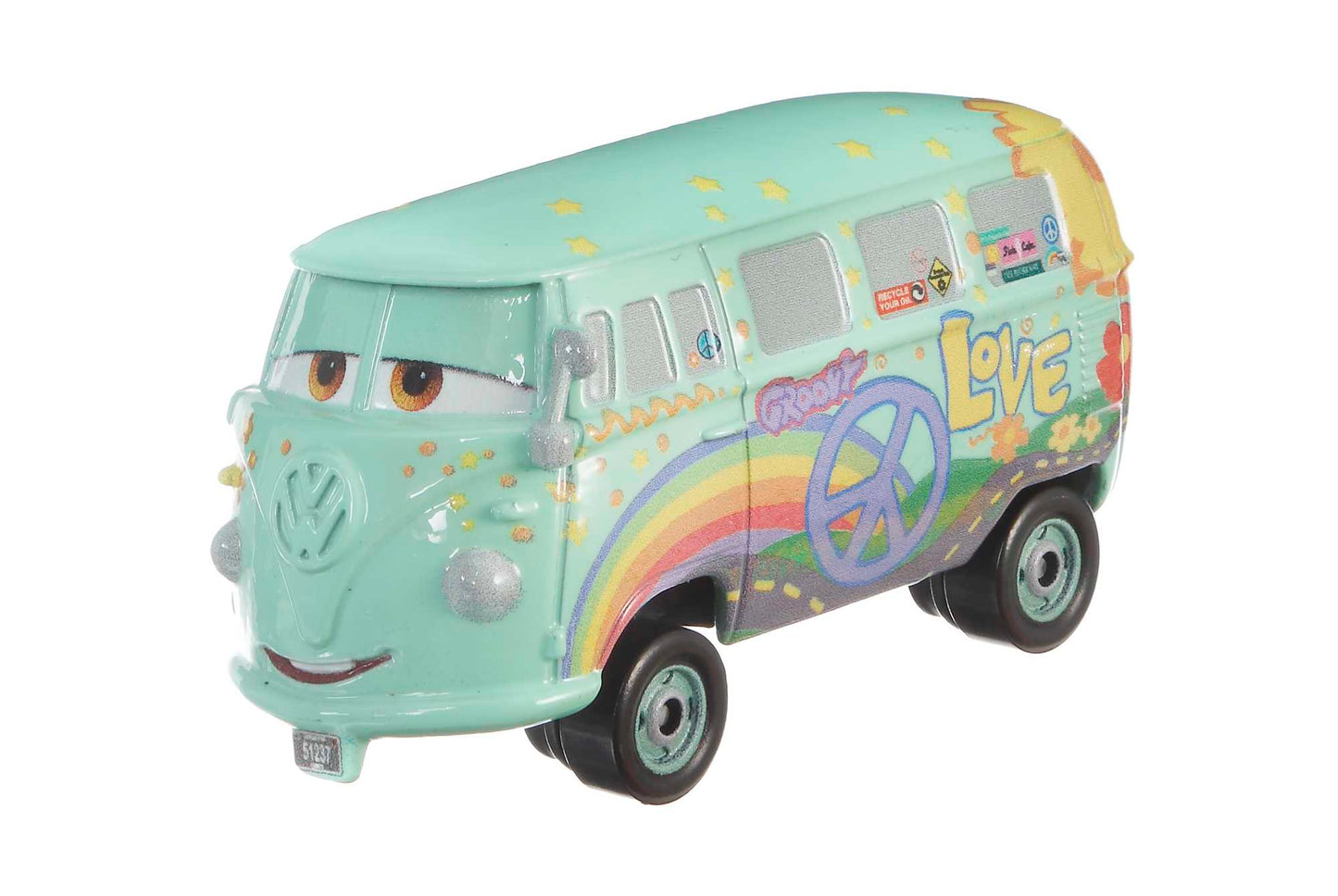 Cars de Disney y Pixar Diecast Vehículo de Juguete Filmore