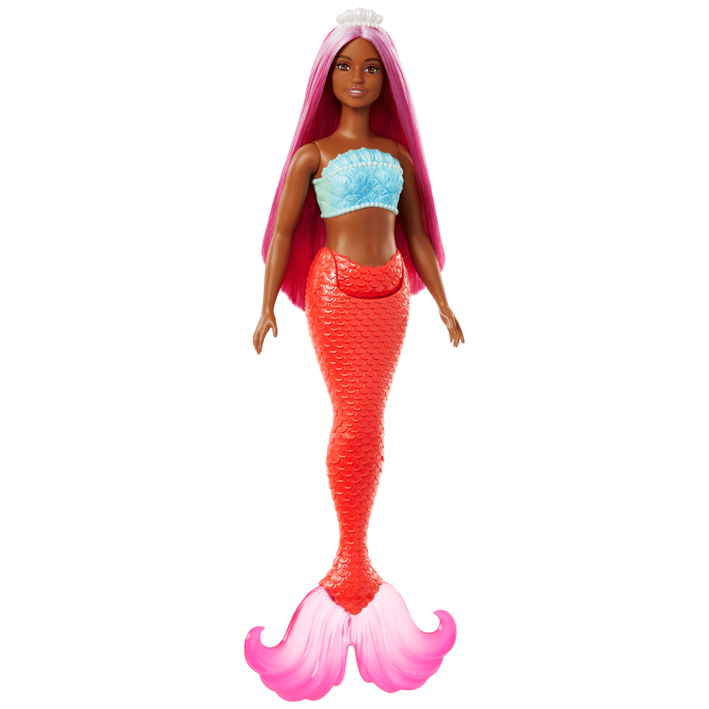 Barbie-Poupées Sirènes Avec Cheveux et Nageoire Colorés et Serre-Tête