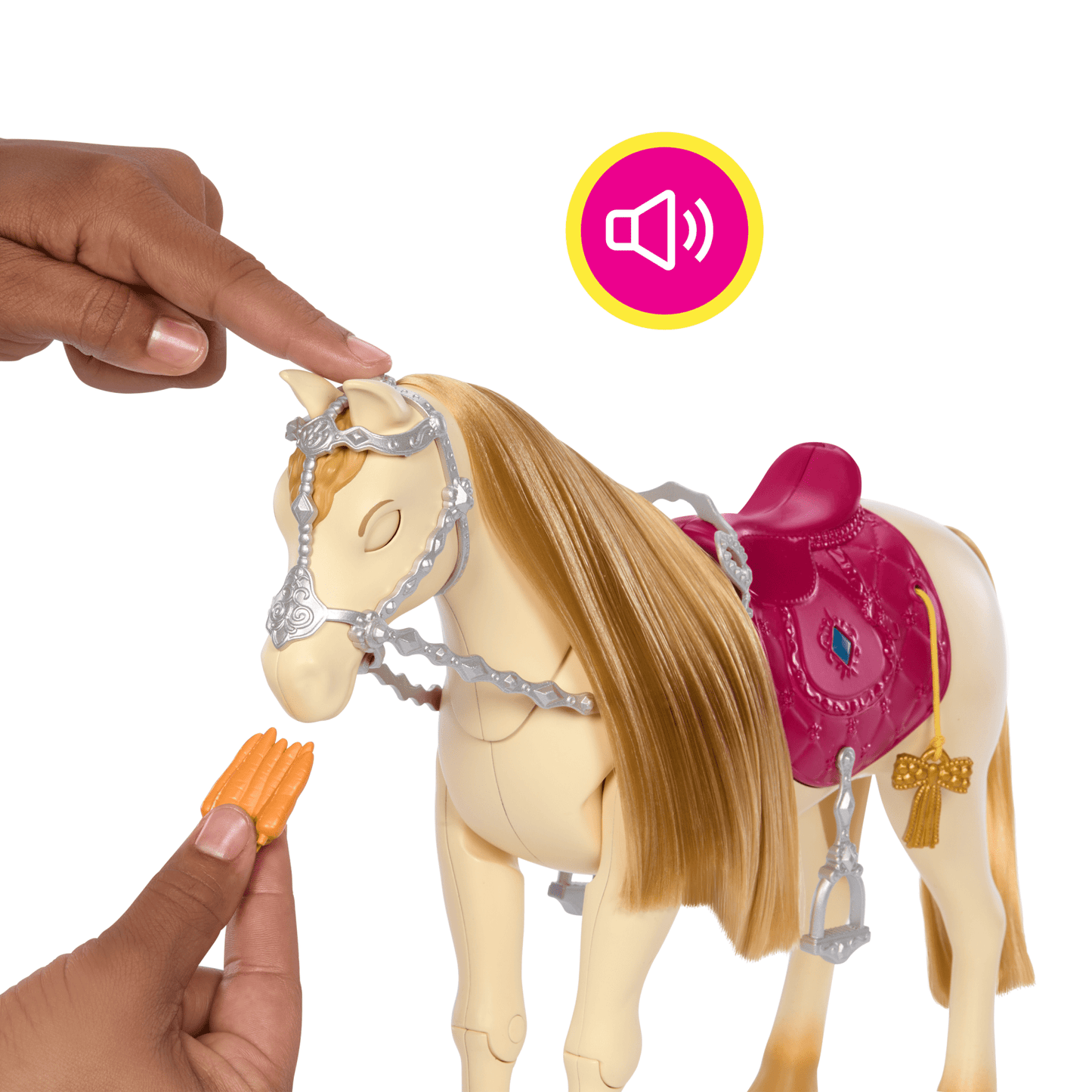 Barbie Detetive A Grande Corrida de Cavalos Conjunto de Brinquedo Cavalo com o Acessório