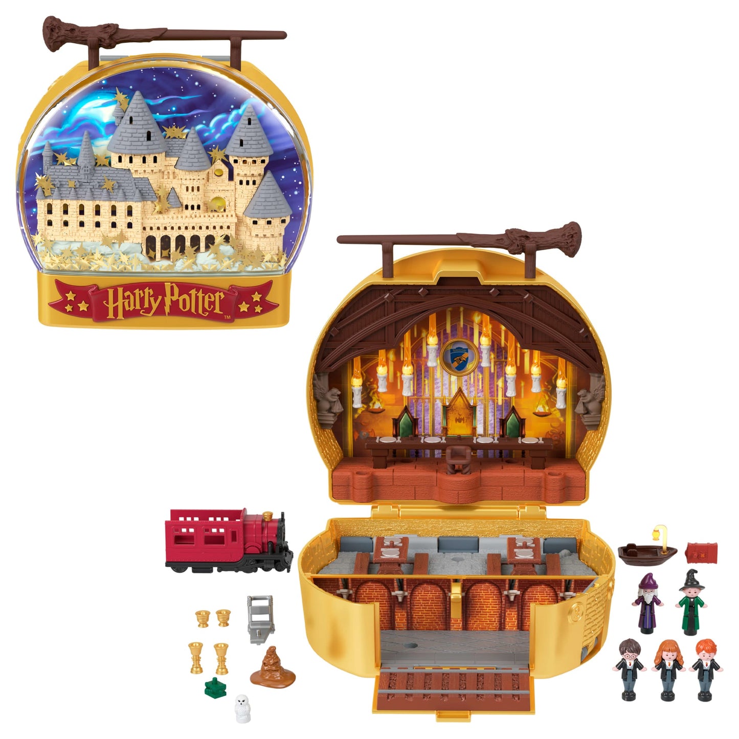 Polly Pocket-Harry Potter-Coffret Collector Avec Poupées