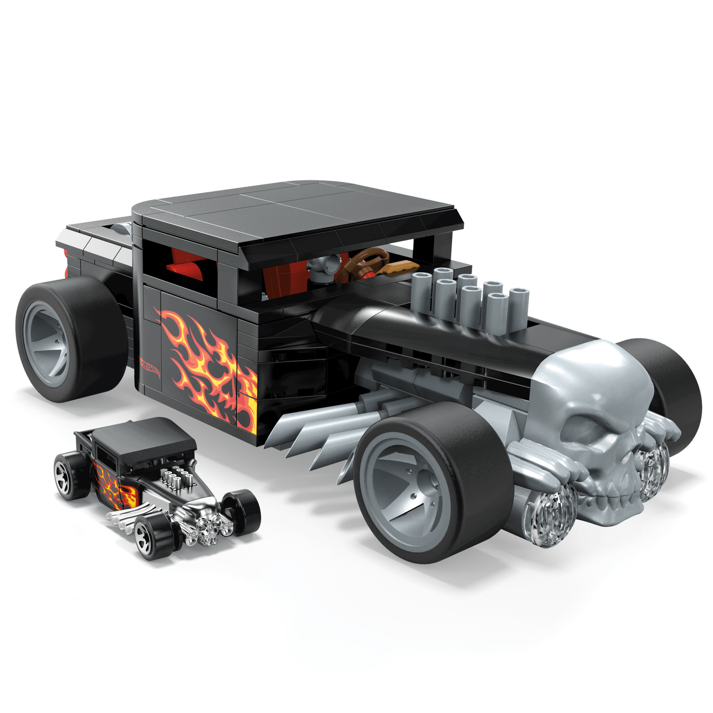 Mega  Hot Wheels  Coffret de Construction  Bone Shaker