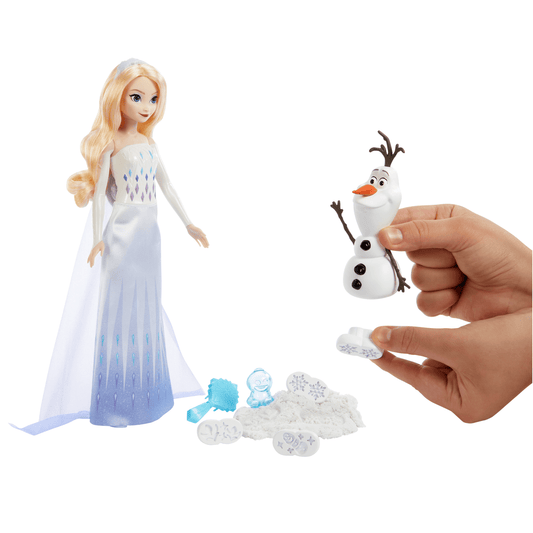 Disney  La Reine des Neiges  Aventures D’Elsa et D’Olaf, 4Tampons