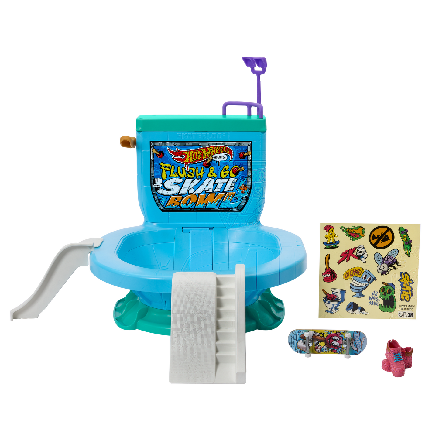 Hotwheels Skate-Tirez La Chasse: C’Est Parti!-Coffret Fingerboard