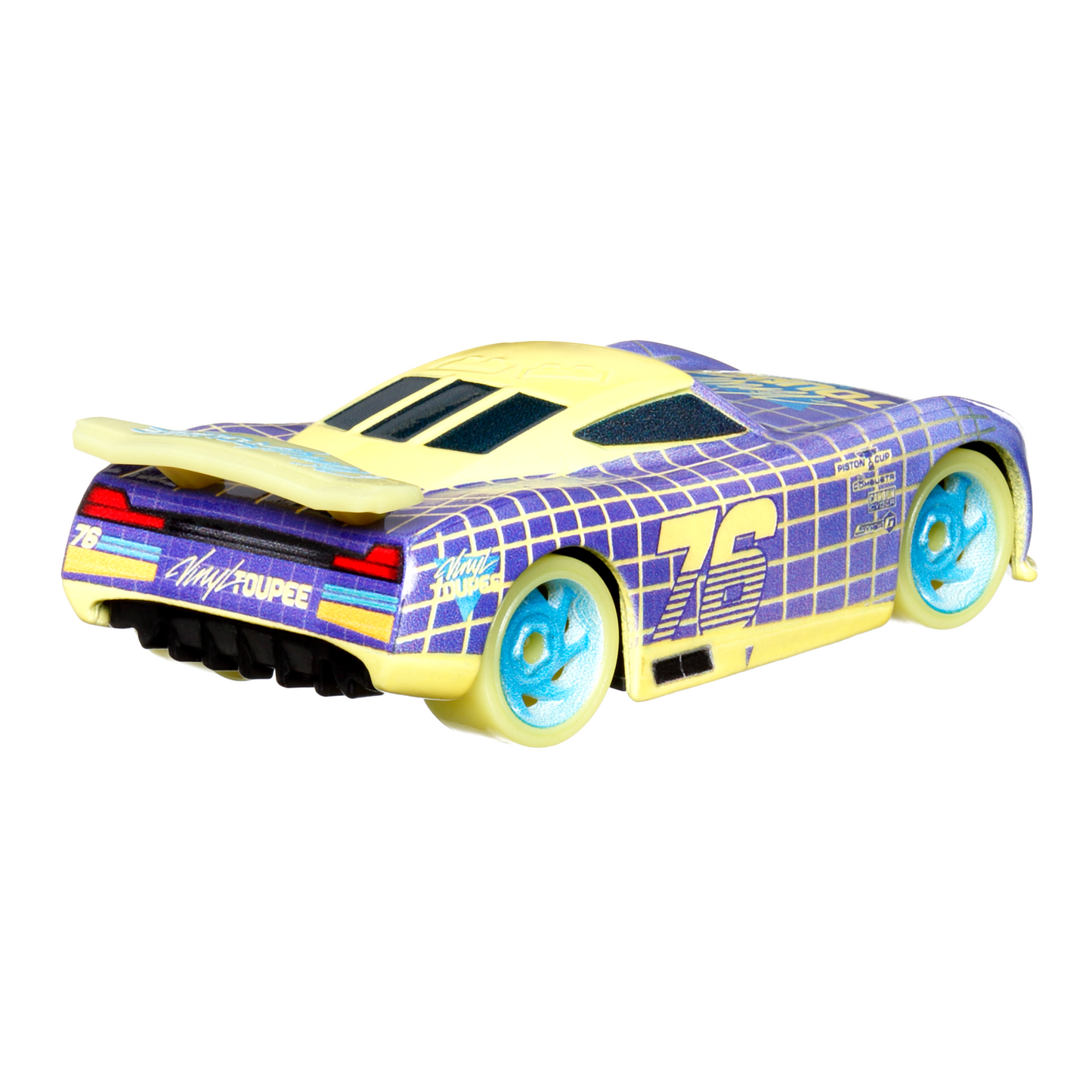 Disney And Pixar Cars Glow Racers Vehicles, Glow-in-The-Dark 1:55 Scale Die-Cast Toy Cars