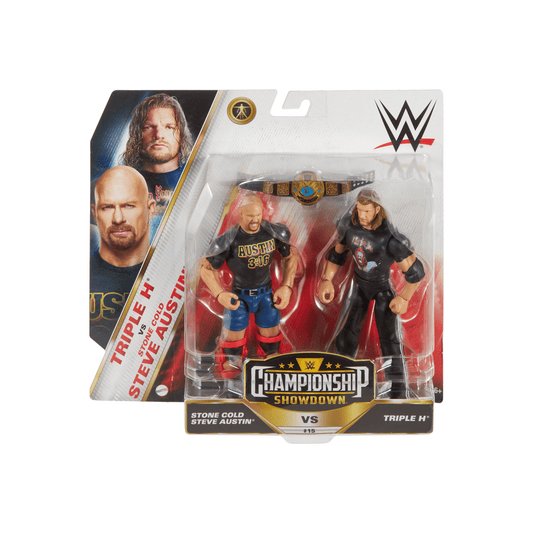 Wwe®  Championship Showdown™  Coffret de 2  Stone Cold Steve Austin® et Triple H®