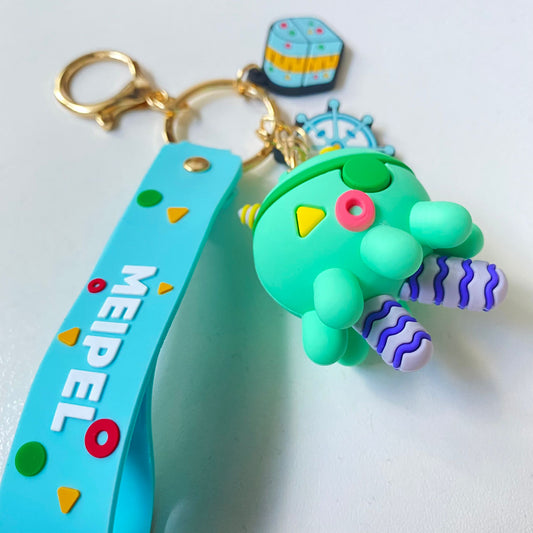 Monster Letter Keychain - Octopus