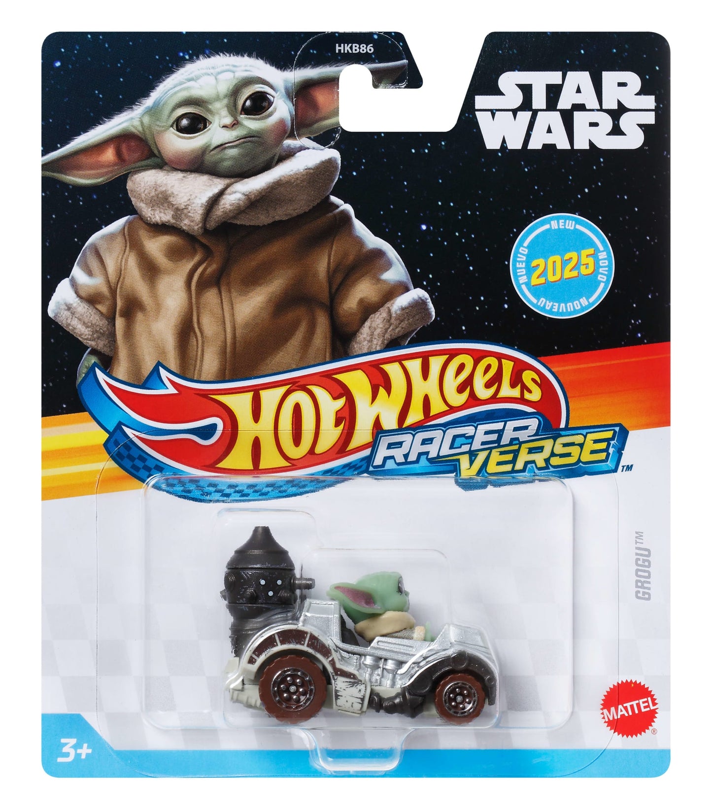 Hot Wheels RacerVerse Vehículo de Juguete Grogu