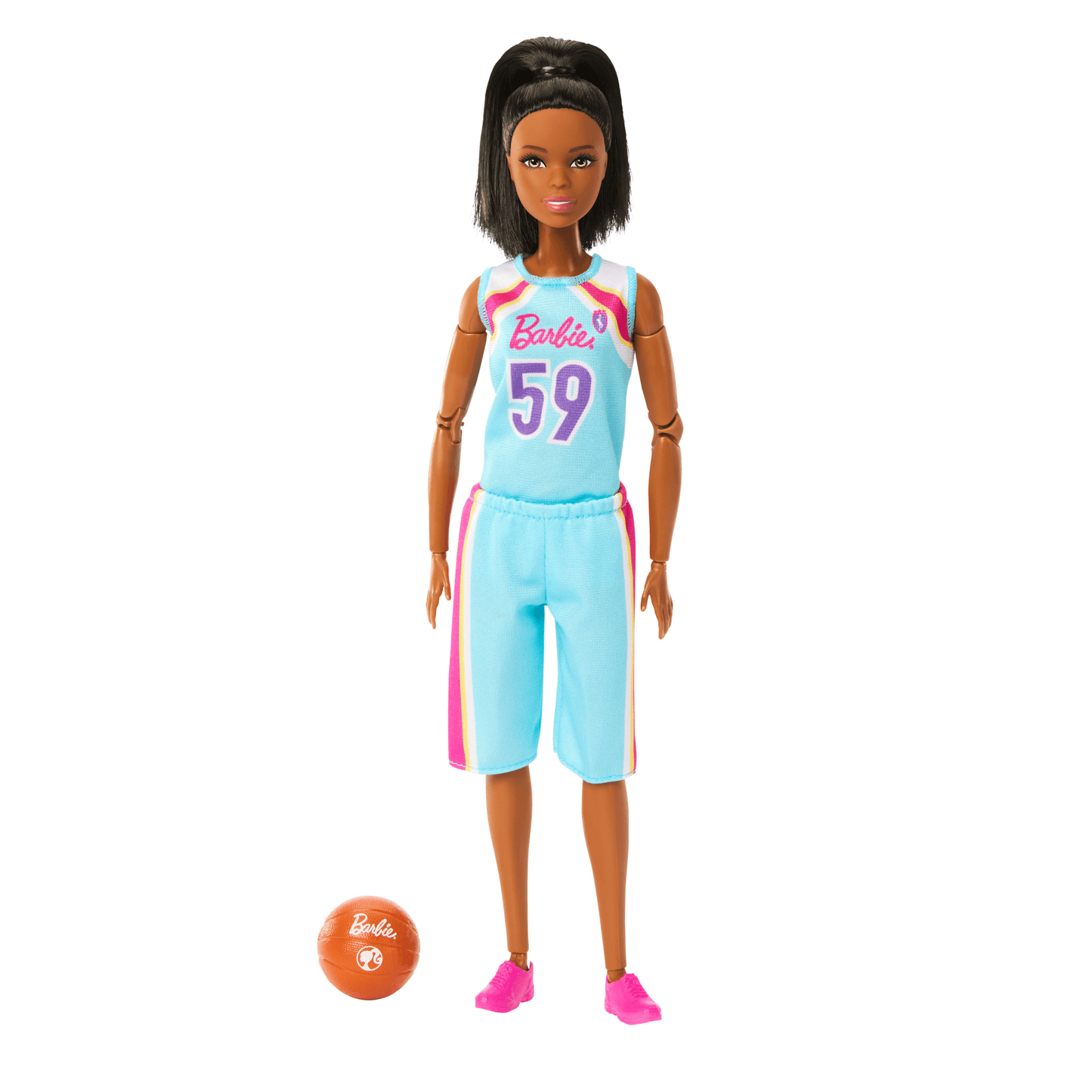 Barbie®-Joueuse de Basket-Poupée Articulée Avec Tenue et Accessoires