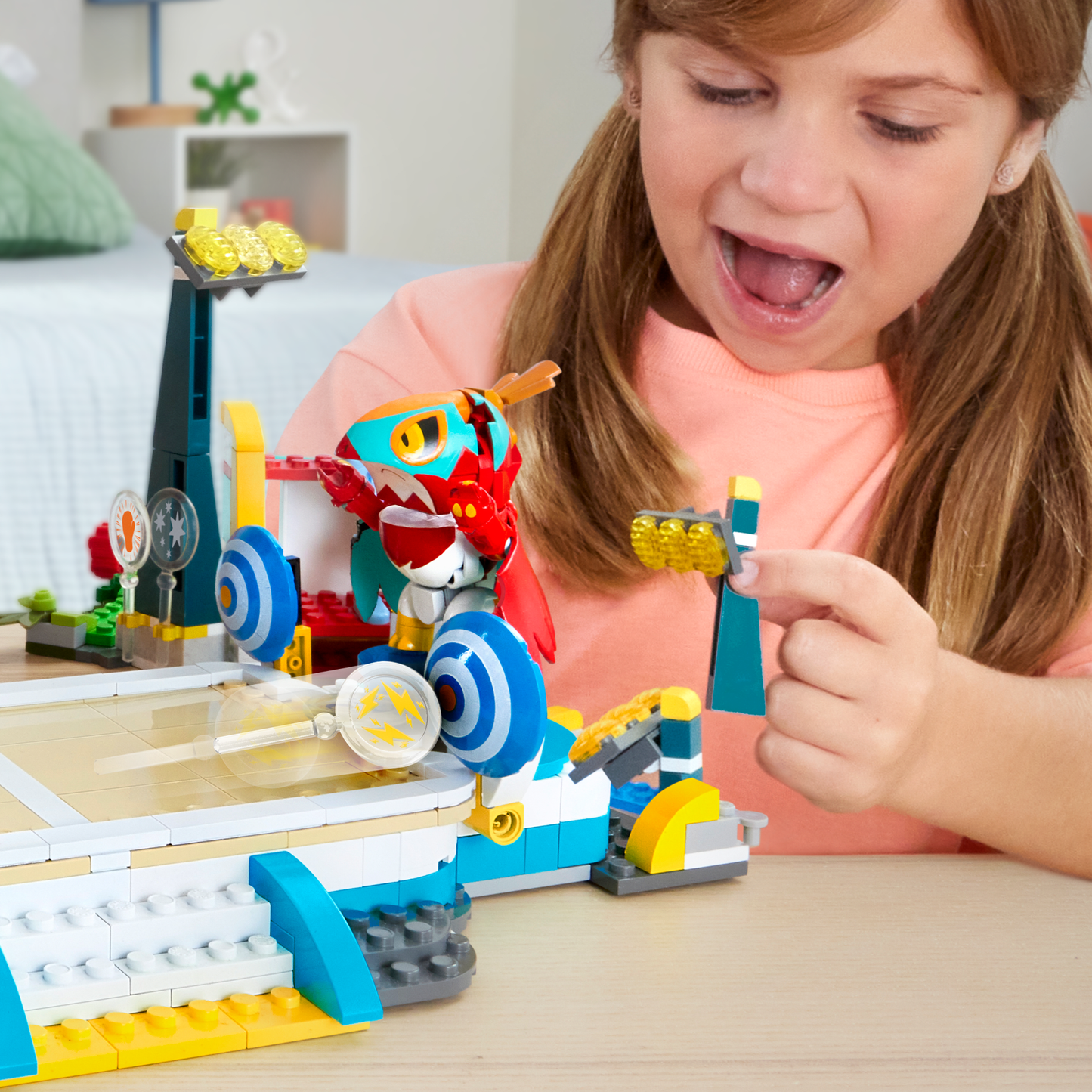 MEGA Pokémon Juguete de Construcción Estadio de entrenamiento