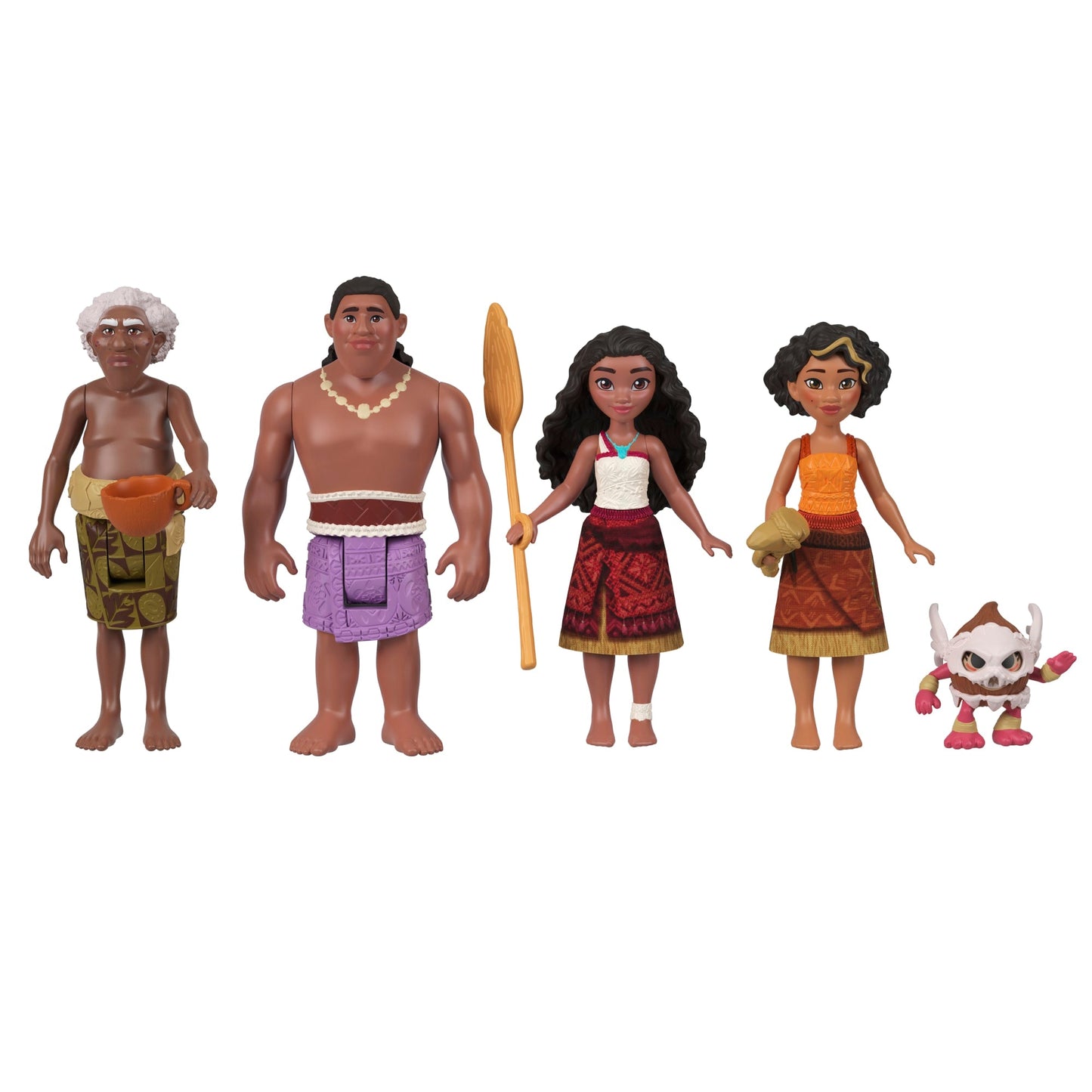 Disney Moana 2 Coffret de Jeu Équipage du Canoë de Moana