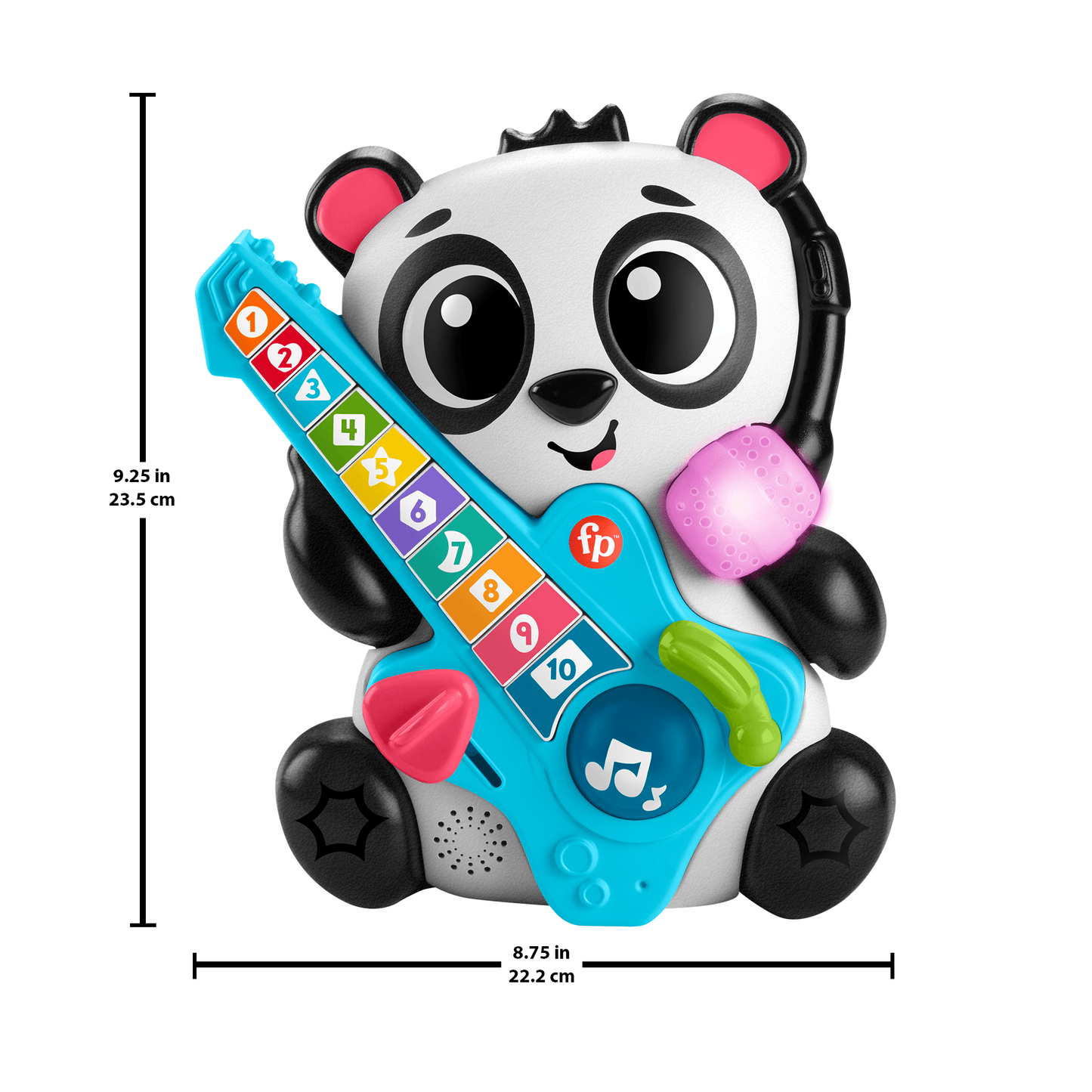 Fisher-Price Brinquedo para Bebês Esquadrão Musical Panda Vamos Contar Juntos