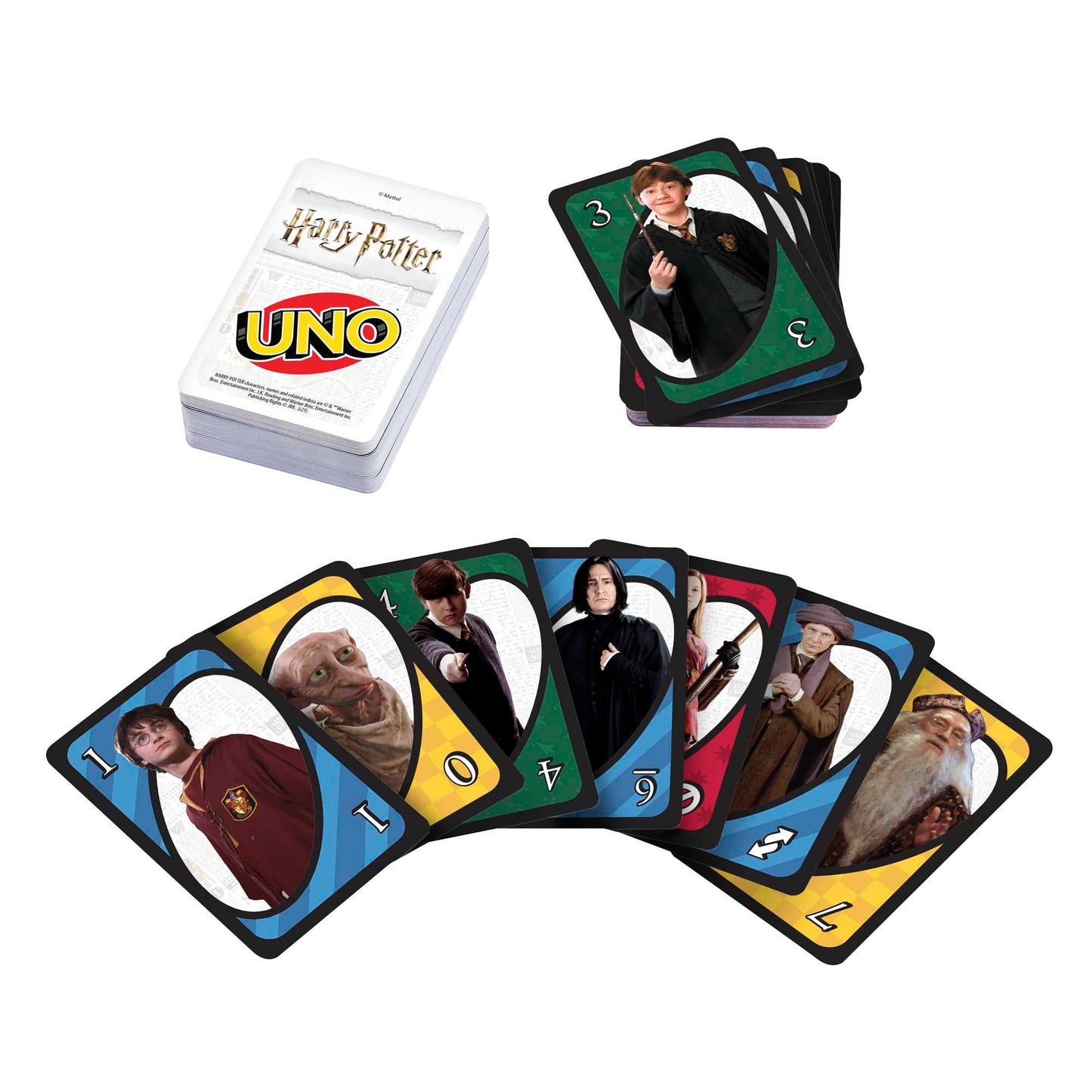 UNO Jogo de Cartas Harry Potter