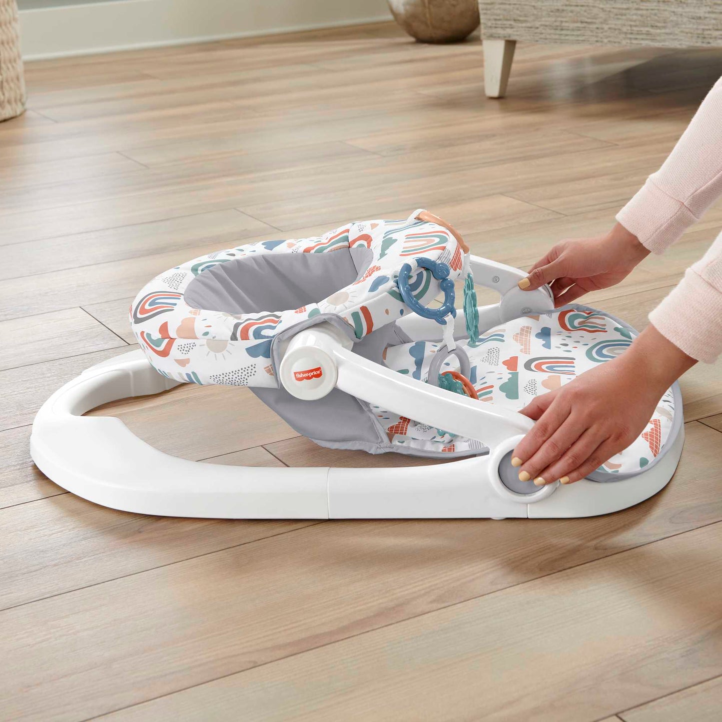 Fisher-Price  Siège Jeu et Confort  Averses Arc-en-Ciel