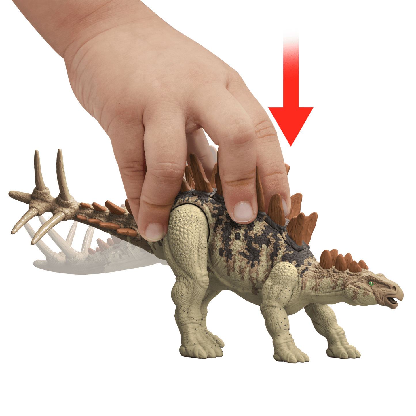 Jurassic World Combat Extrême Tuojiangosaure, Action de Frappe Unique