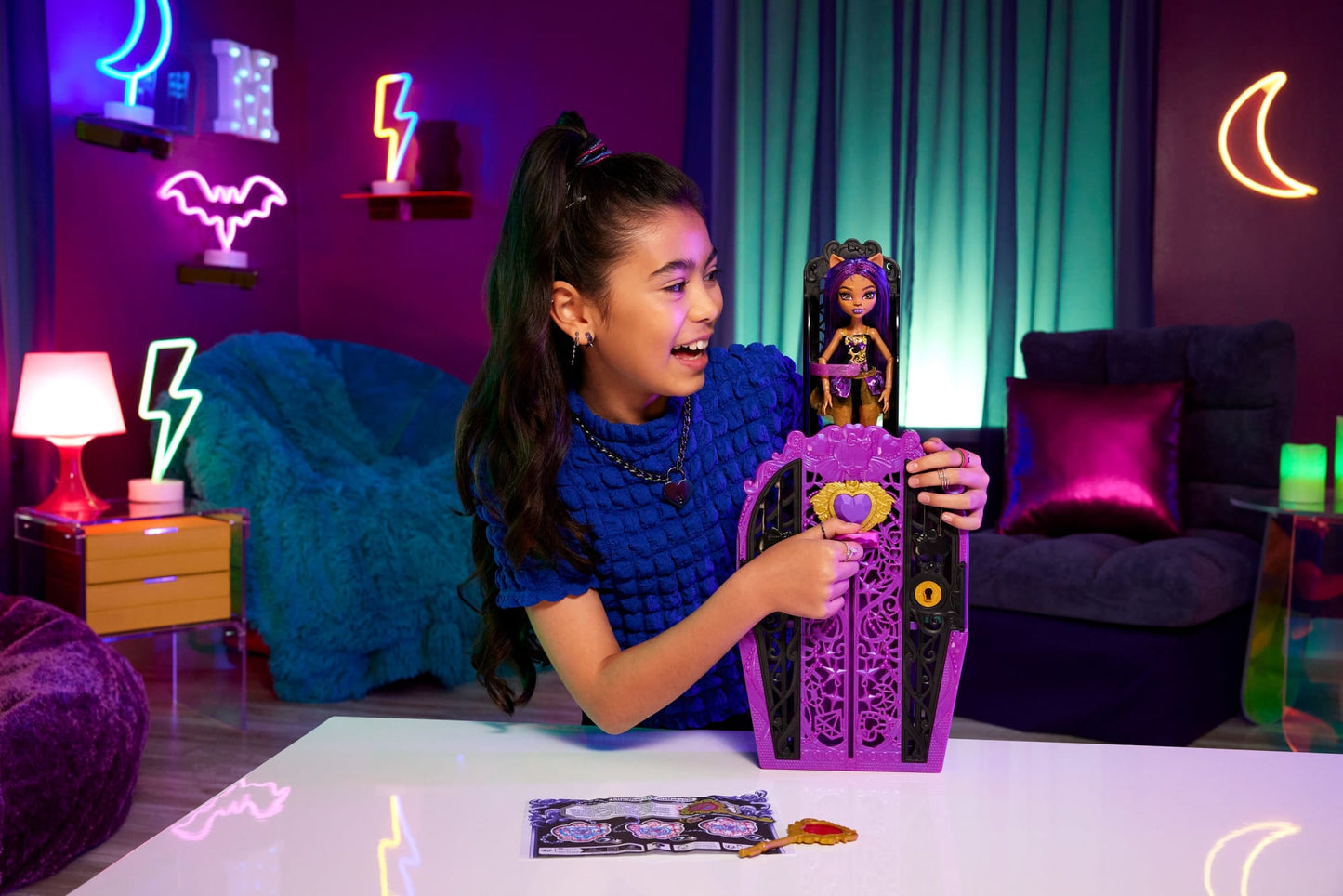 Monster High Monstrueux Secrets Clawdeen Wolf Coffret